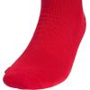 imageadidas Unisex Rivalry Field Compression Sport Socks for Men Women Athletic Socks MoistureWicking NCAA Compliant 2PackPower RedWhite2