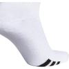 imageadidas Unisex Rivalry Field Compression Sport Socks for Men Women Athletic Socks MoistureWicking NCAA Compliant 2PackWhiteBlack