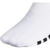 imageadidas Unisex Rivalry Field Compression Sport Socks for Men Women Athletic Socks MoistureWicking NCAA Compliant 2PackWhiteBlack