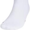 imageadidas Unisex Rivalry Field Compression Sport Socks for Men Women Athletic Socks MoistureWicking NCAA Compliant 2PackWhiteBlack2