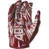 imageadidas Adizero 13 Football Receiver GlovesMaroonWhite