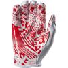 imageadidas Adizero 13 Football Receiver GlovesWhiteRed