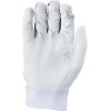 imageadidas Diamond King 30 Leather Batting GloveWhiteRoyal