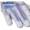 imageadidas Diamond King 30 Leather Batting GloveWhiteRoyal