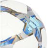 imageadidas IA0952 UCL TRN Recreational Soccer Ball Unisex AdultTopwhitesilver metbright cyanshock purple BottomIRON METSOLAR ORANGE