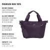 imageadidas Mini Tote for Women Small Crossbody BagAurora Plum Purple