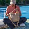 imageadidas Mini Tote for Women Small Crossbody BagCorduroyWonder Beige