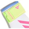 imageadidas Predator League Fingersave Goalie Soccer GlovesWhiteLucid LemonLucid Pink