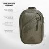 imageadidas Prime Mini Sling Crossbody Bag Small Size for Festivals and Travel Black OSFAOlive Strata Green