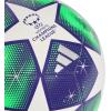 imageadidas UEFA Champions League 2425 Knockout Club Soccer BallWhiteRich PurpleSilver Metallic