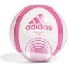 imageadidas Unisex Starlancer Club Soccer BallWhitePink