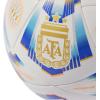 imageadidas UnisexAdult Argentina Competition Soccer Ball WhitePantoneLucid BlueGold Metallic 5