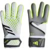 imageadidas UnisexAdult League Goalie Predator GlovesWhiteLucid LemonBlack