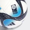 imageadidas UnisexAdult Womens World Cup League BallWhiteCollegiate NavyBright BlueSilver Metallic