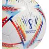 imageadidas unisexadult FIFA World Cup Qatar 2022 Al Rihla Training Soccer Ball WhitePantone 5