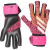 imageadidas UnisexAdult League Goalie Predator GlovesBlackShock PinkCollegiate PurpleWhite