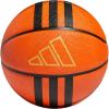 imageadidas UnisexAdult Rubber X 3 Ball Basketball NaturalBlackGold Metallic 5