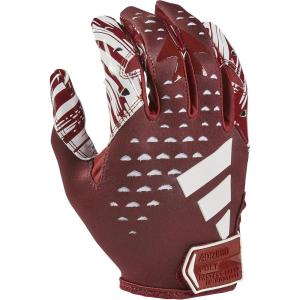 imageadidas Adizero 13 Football Receiver GlovesMaroonWhite