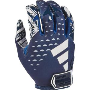 imageadidas Adizero 13 Football Receiver GlovesNavyWhite