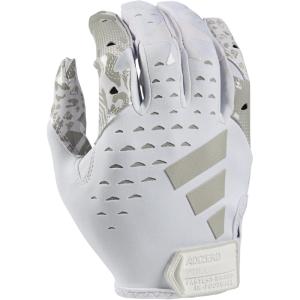 imageadidas Adizero 13 Football Receiver GlovesWhiteSilver