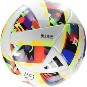 imageadidas MLS Mini Soccer Ball WhiteBlackSolar Gold 1
