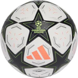 imageadidas UCL Competition 2425 Group Stage Soccer BallWhiteBlackPlatin MetallicTeam Solar Yellow
