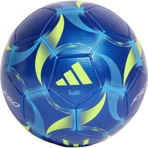 imageadidas UnisexAdult Messi League Soccer Ball Iron MetallicLucid RedBlack 5