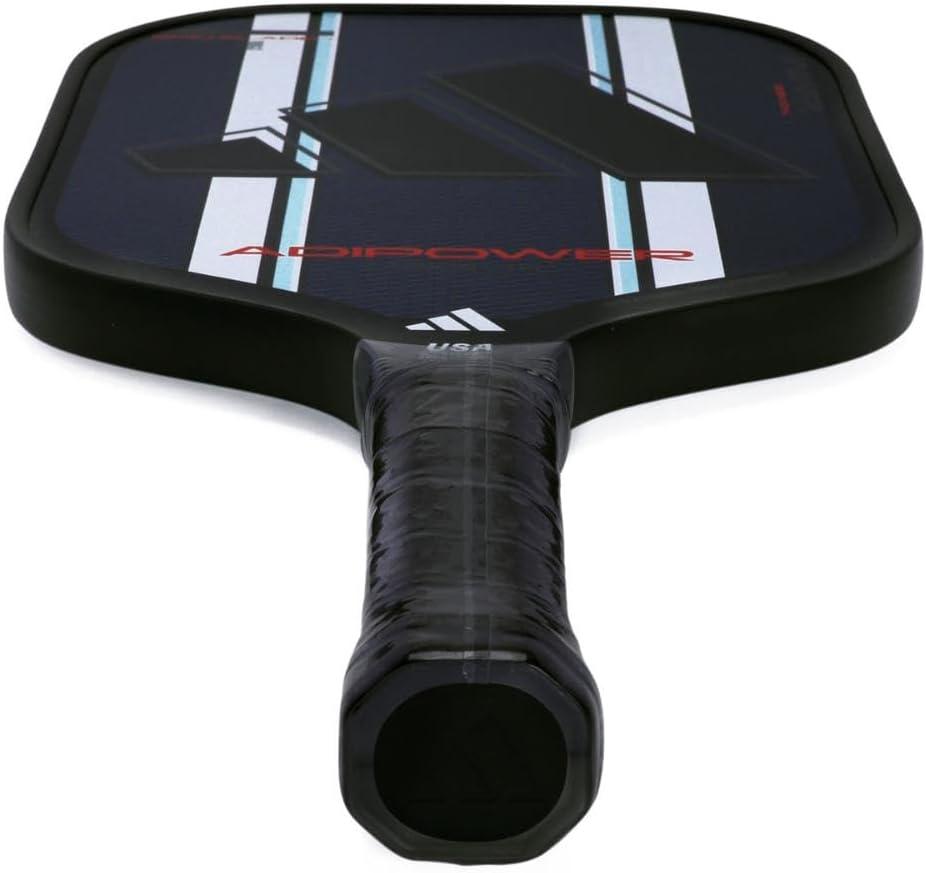 imageAdidas Adipower Pickleball Paddle 24k Aluminized Carbon3k Carbon SurfaceClassic Multilayer ConstructionHD Polypropylene Honeycomb CoreFeaturing SpinbladeUSAPA Approved2024 Adipower Carbon CTRL BlueBlack