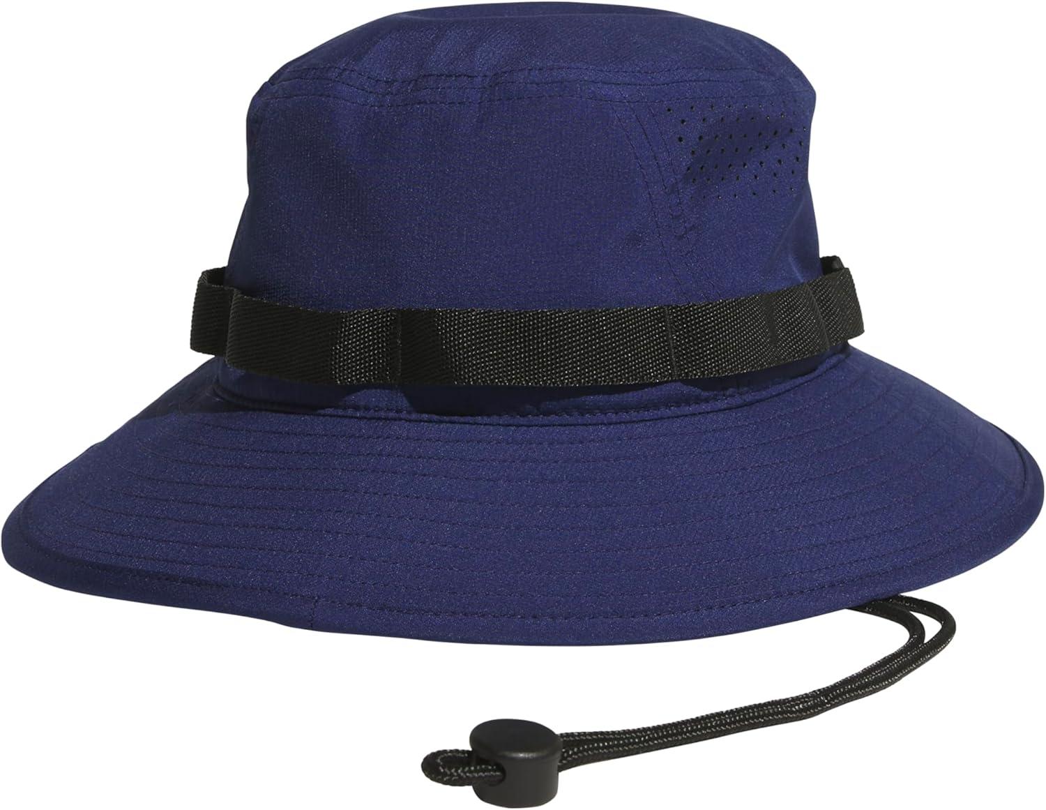 imageAdidas Mens Victory Bucket Hat for Men  Athletic Sun Cap for OutdoorsDark BlueBlack50