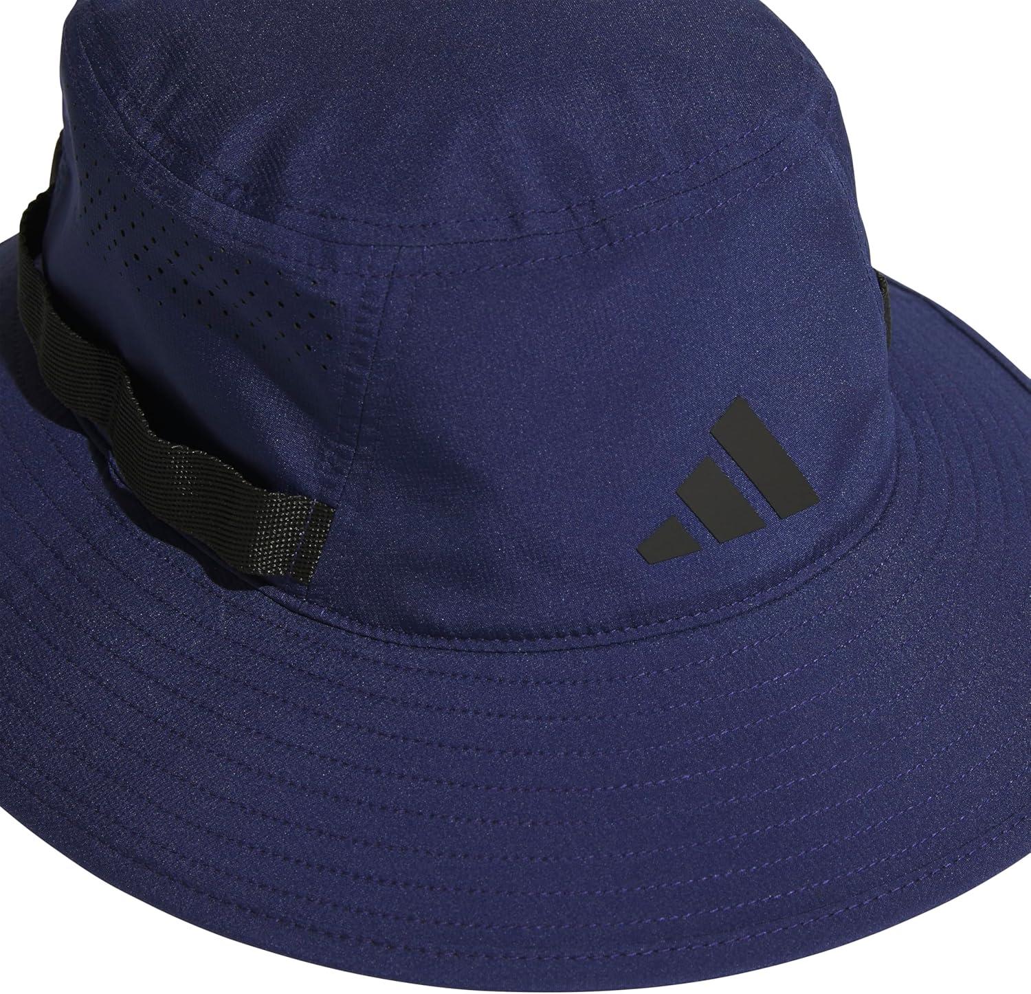 imageAdidas Mens Victory Bucket Hat for Men  Athletic Sun Cap for OutdoorsDark BlueBlack50