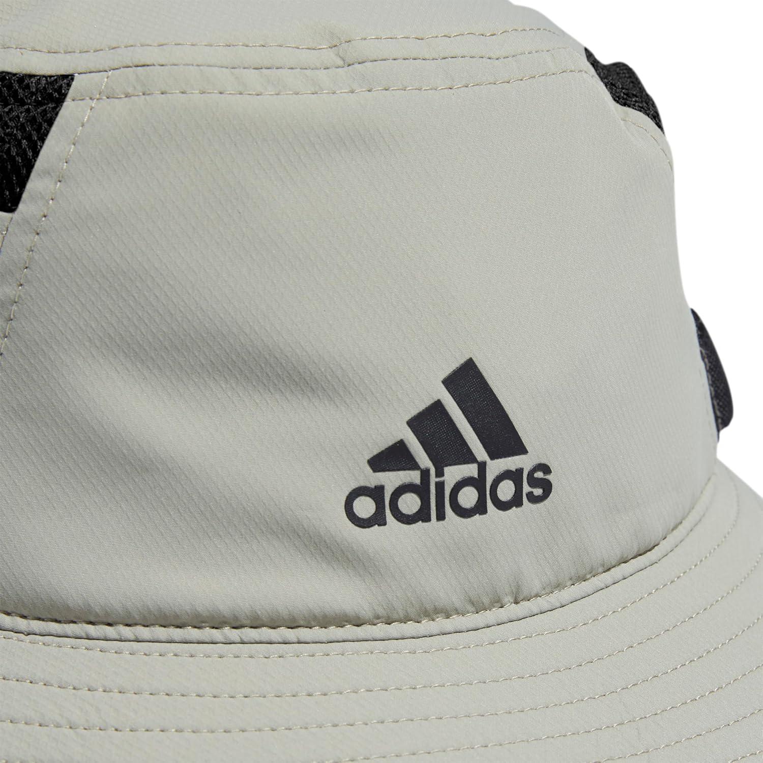 imageAdidas Mens Victory Bucket Hat for Men  Athletic Sun Cap for OutdoorsFeather GreyBlack30