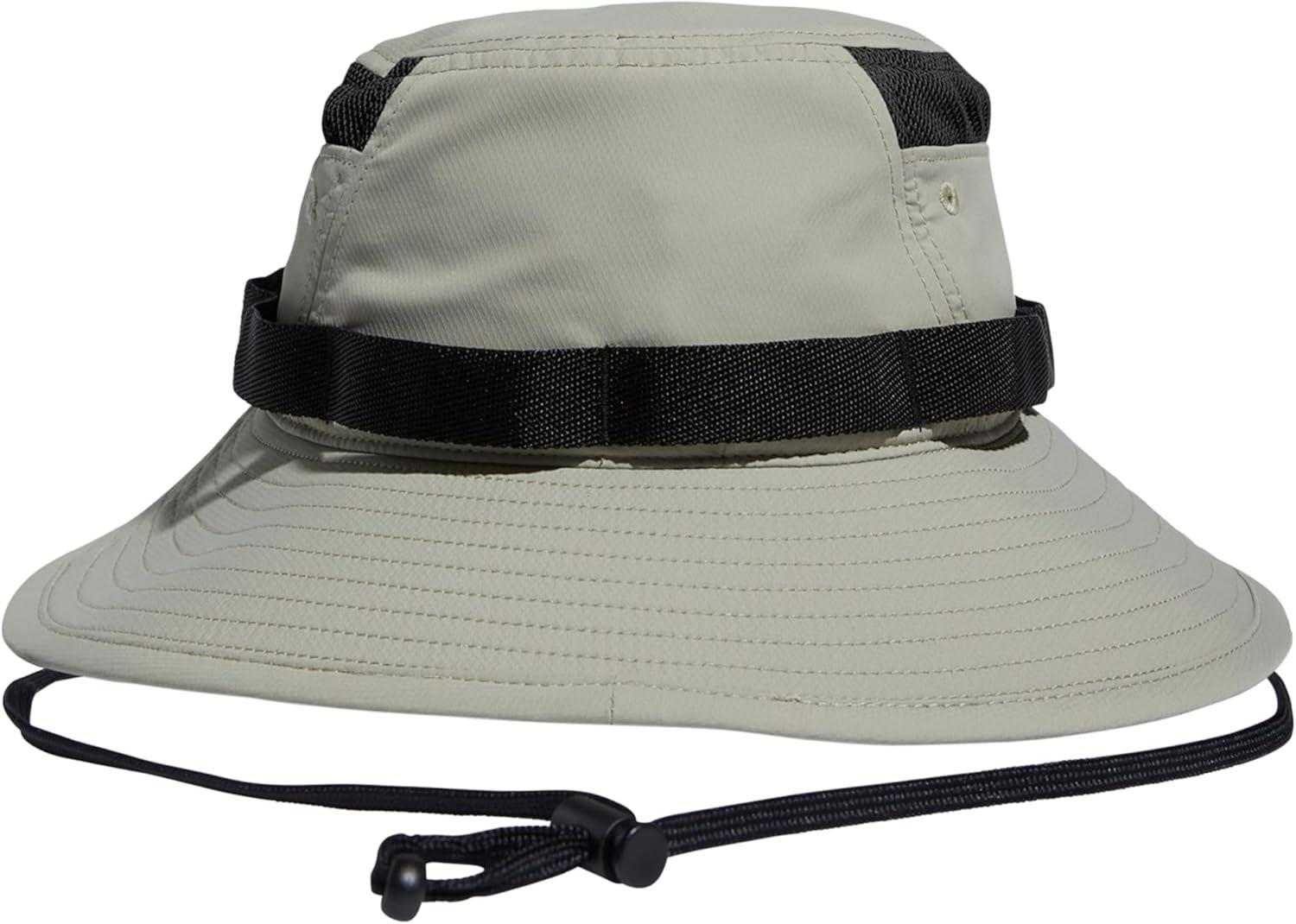 imageAdidas Mens Victory Bucket Hat for Men  Athletic Sun Cap for OutdoorsFeather GreyBlack30