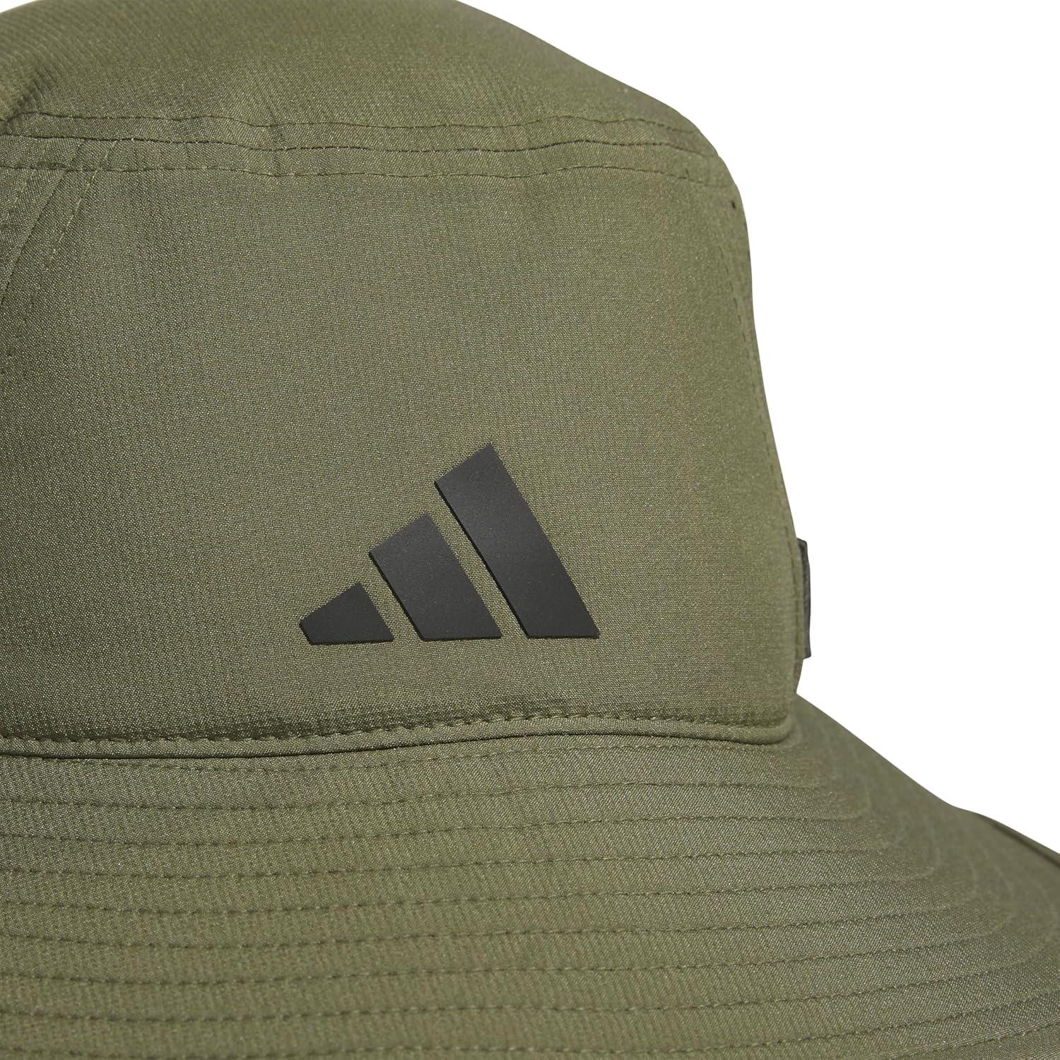 imageAdidas Mens Victory Bucket Hat for Men  Athletic Sun Cap for OutdoorsOlive Strata GreenBlack50
