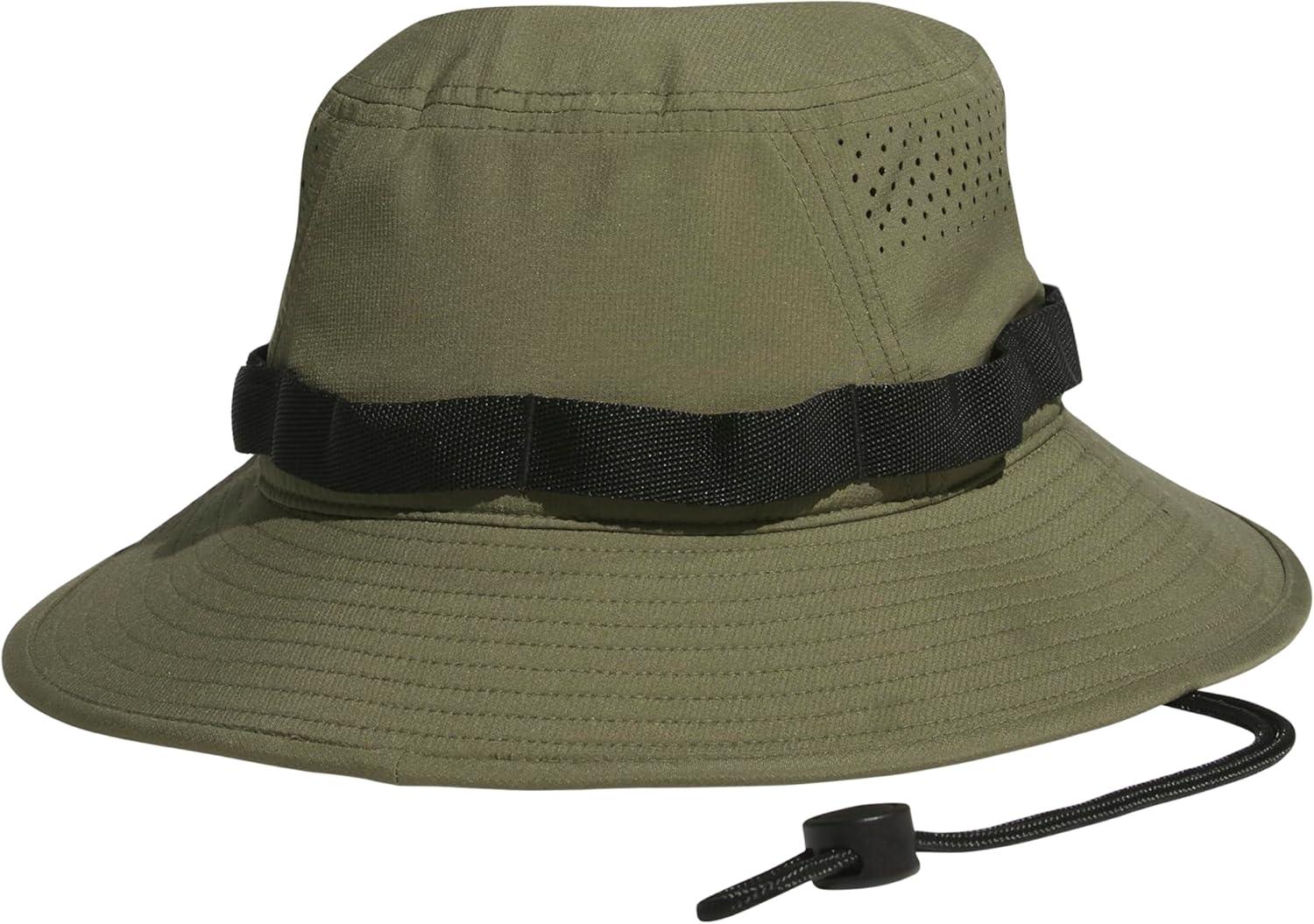 imageAdidas Mens Victory Bucket Hat for Men  Athletic Sun Cap for OutdoorsOlive Strata GreenBlack50