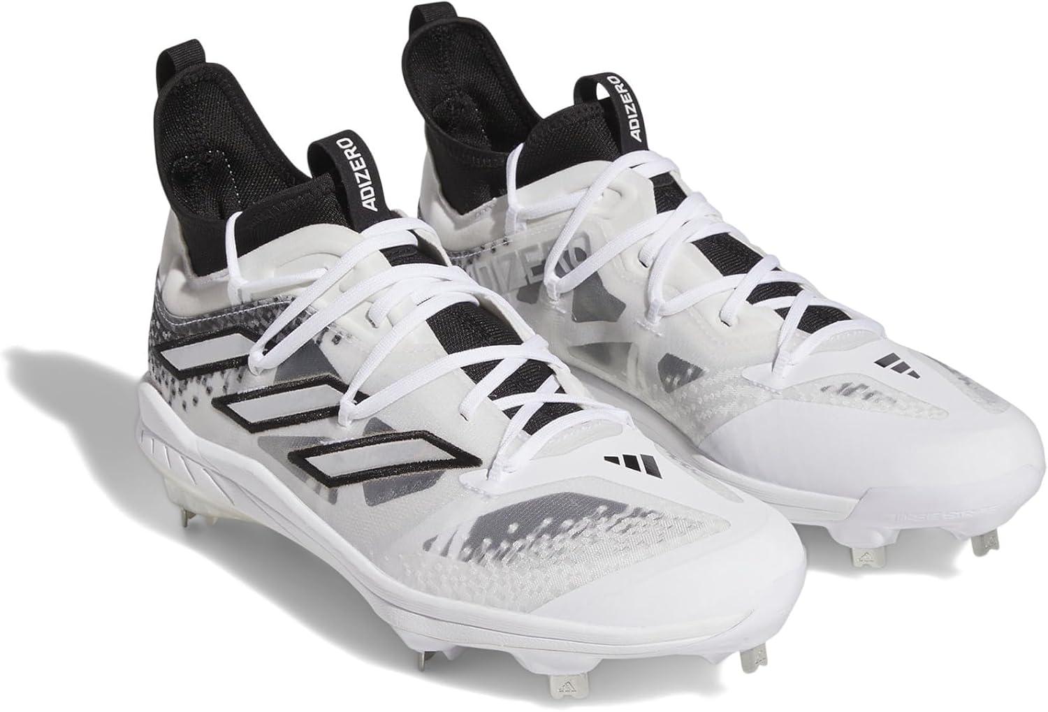 imageadidas Mens Adizero Afterburner 9 NwvCore BlackSilver MetallicWhite