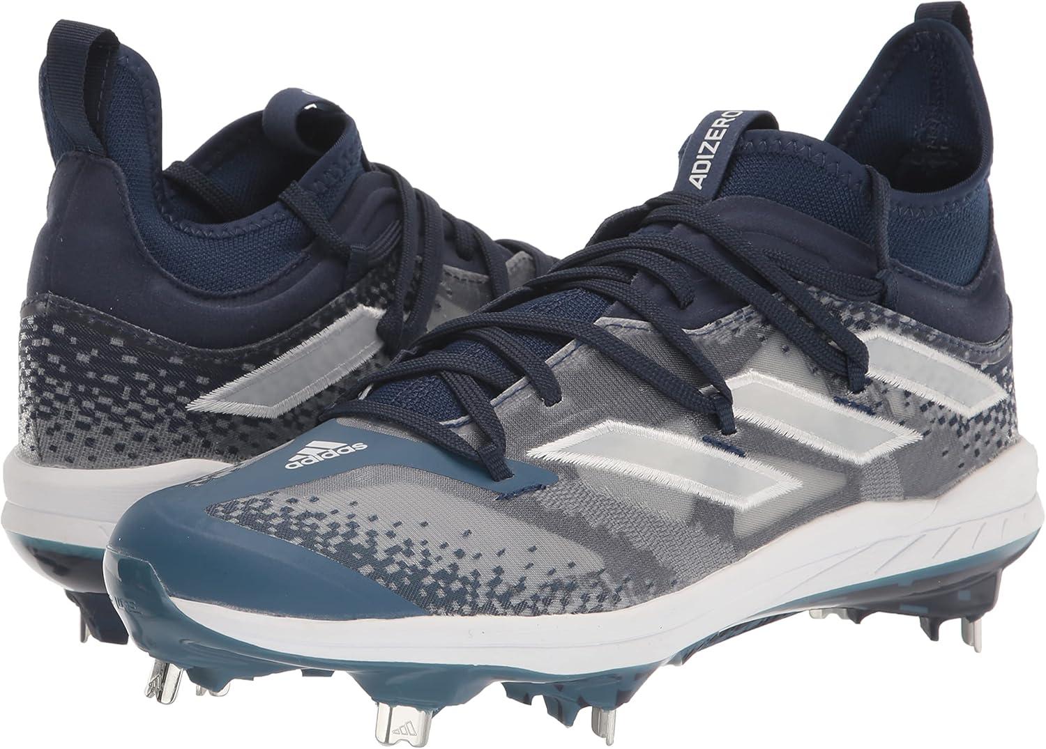 imageadidas Mens Adizero Afterburner 9 NwvTeam Navy BlueWhiteWonder Steel