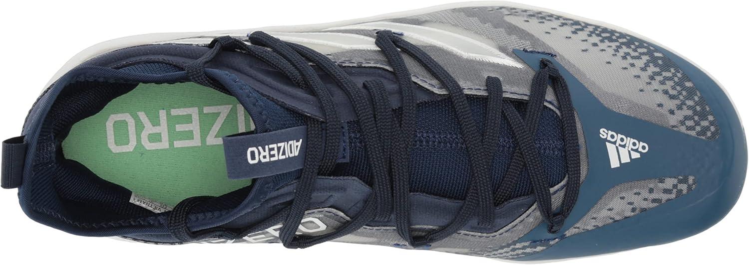 imageadidas Mens Adizero Afterburner 9 NwvTeam Navy BlueWhiteWonder Steel