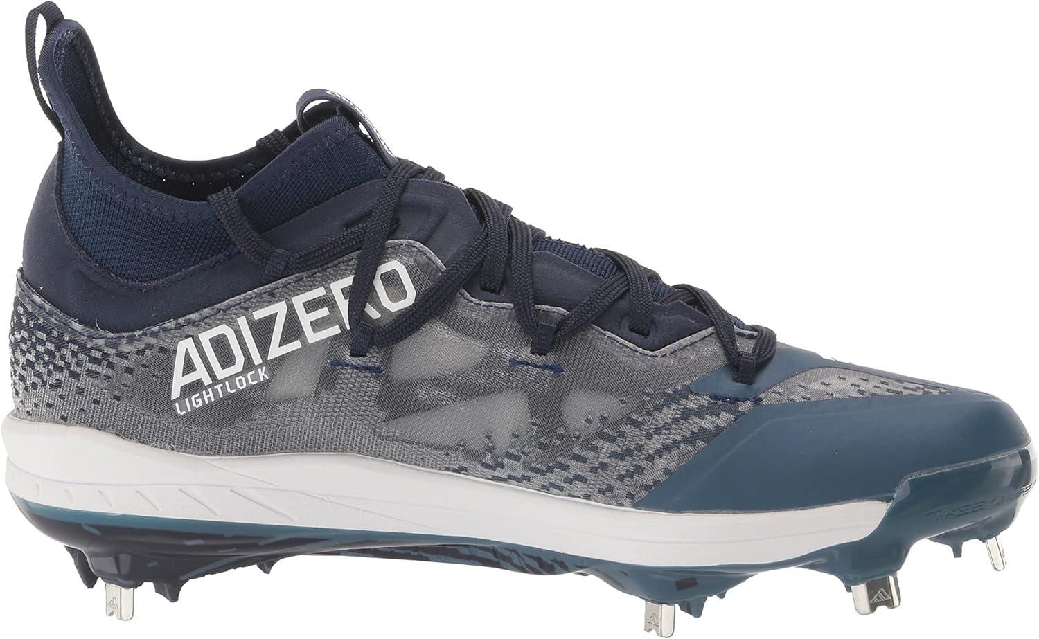 imageadidas Mens Adizero Afterburner 9 NwvTeam Navy BlueWhiteWonder Steel