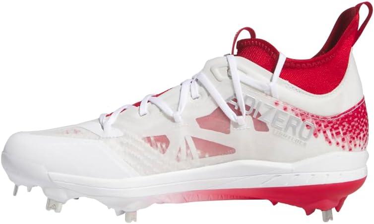 imageadidas Mens Adizero Afterburner 9 NwvTeam Power RedSilver MetallicWhite