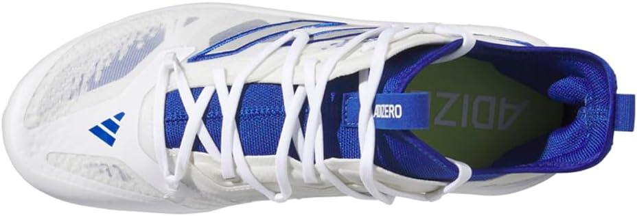 imageadidas Mens Adizero Afterburner 9 NwvTeam Royal BlueSilver MetallicWhite