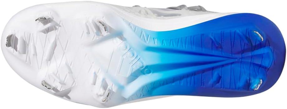 imageadidas Mens Adizero Afterburner 9 NwvTeam Royal BlueSilver MetallicWhite
