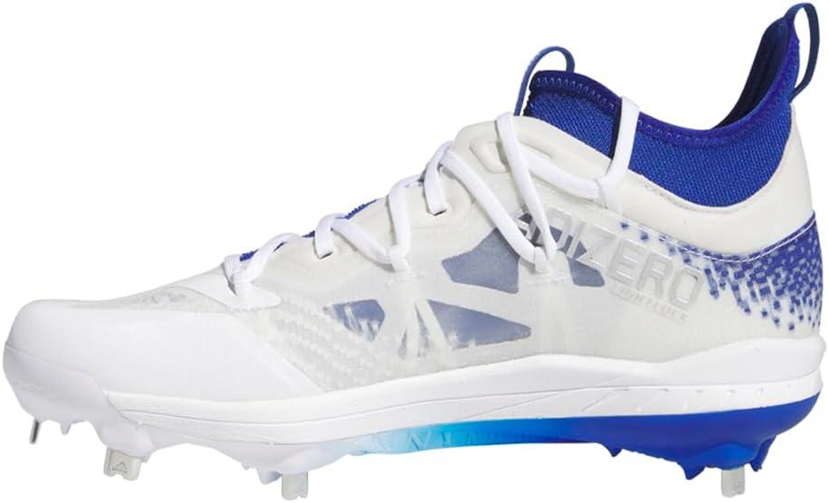 imageadidas Mens Adizero Afterburner 9 NwvTeam Royal BlueSilver MetallicWhite