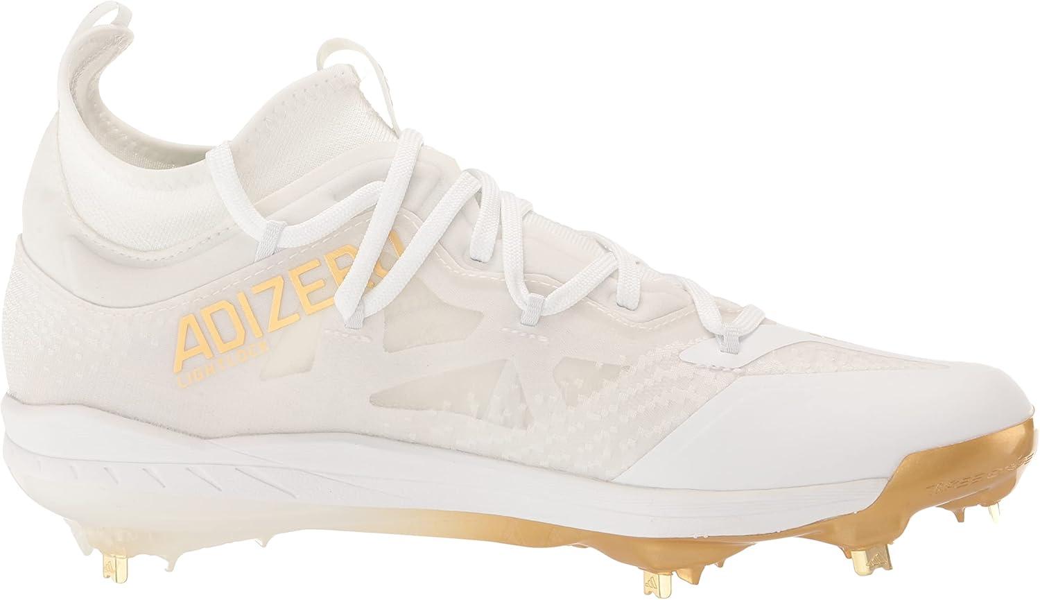 imageadidas Mens Adizero Afterburner 9 NwvWhiteGold MetallicCore White