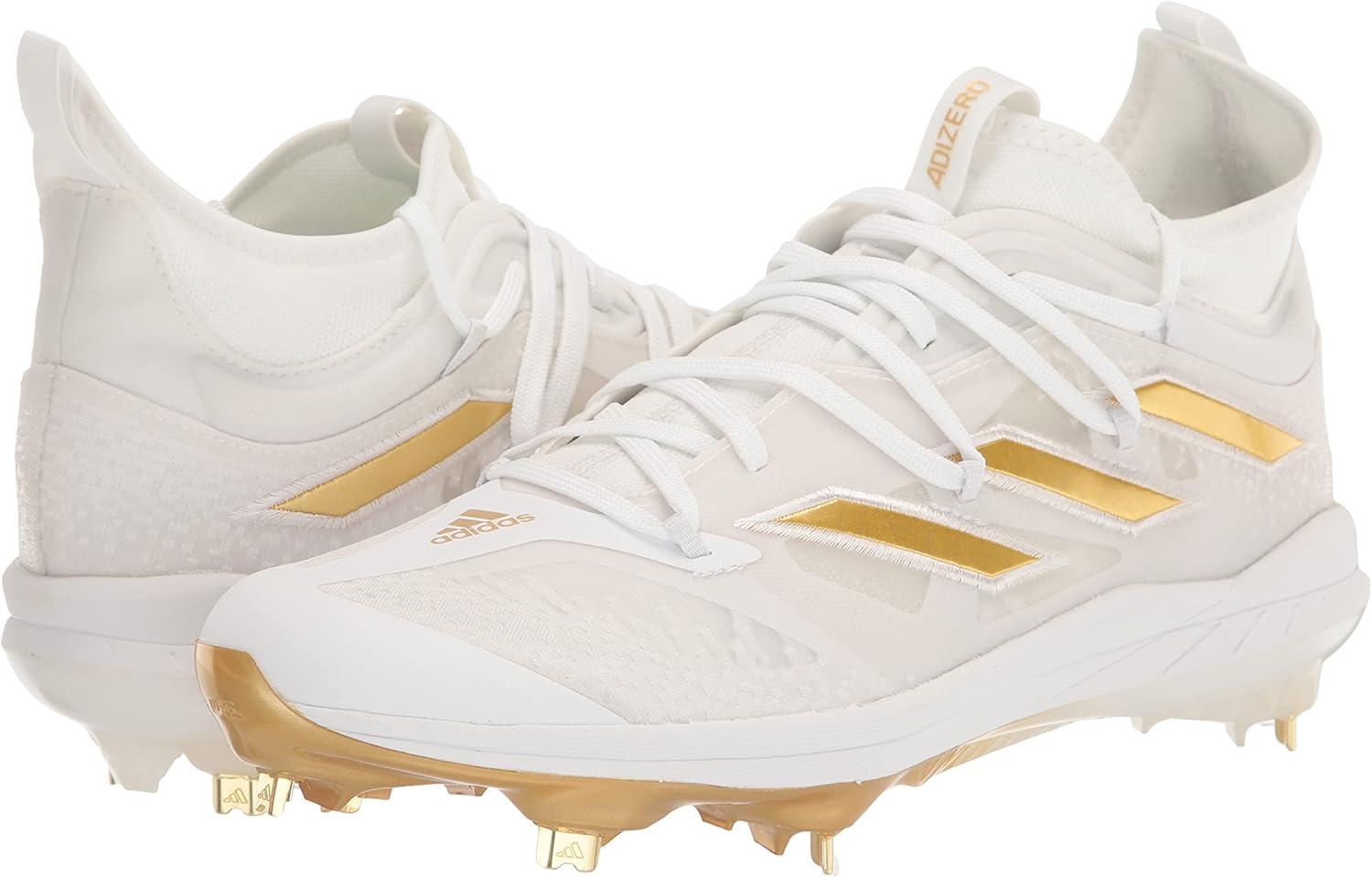 imageadidas Mens Adizero Afterburner 9 NwvWhiteGold MetallicCore White