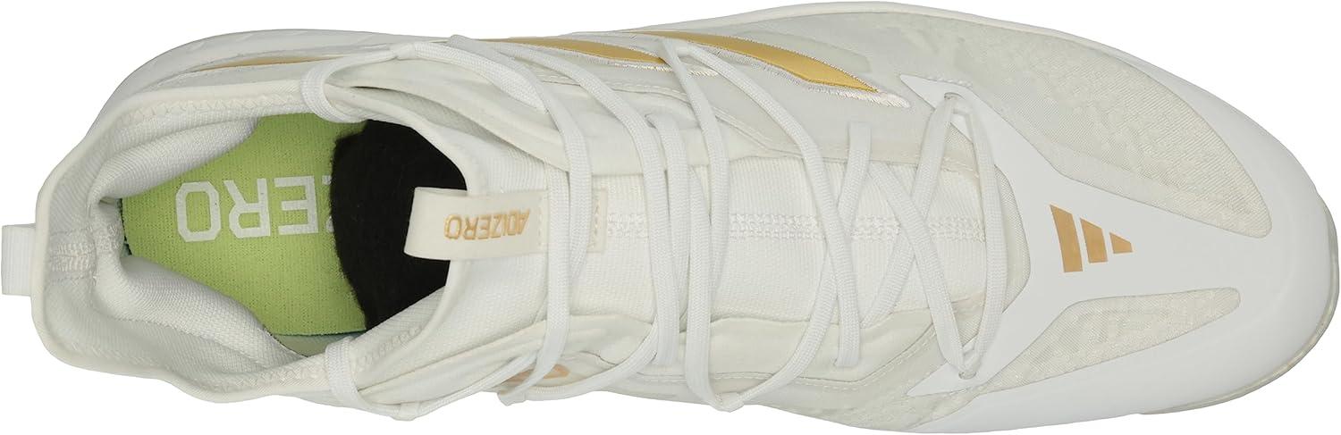 imageadidas Mens Adizero Afterburner 9 NwvWhiteGold MetallicGold Metallic
