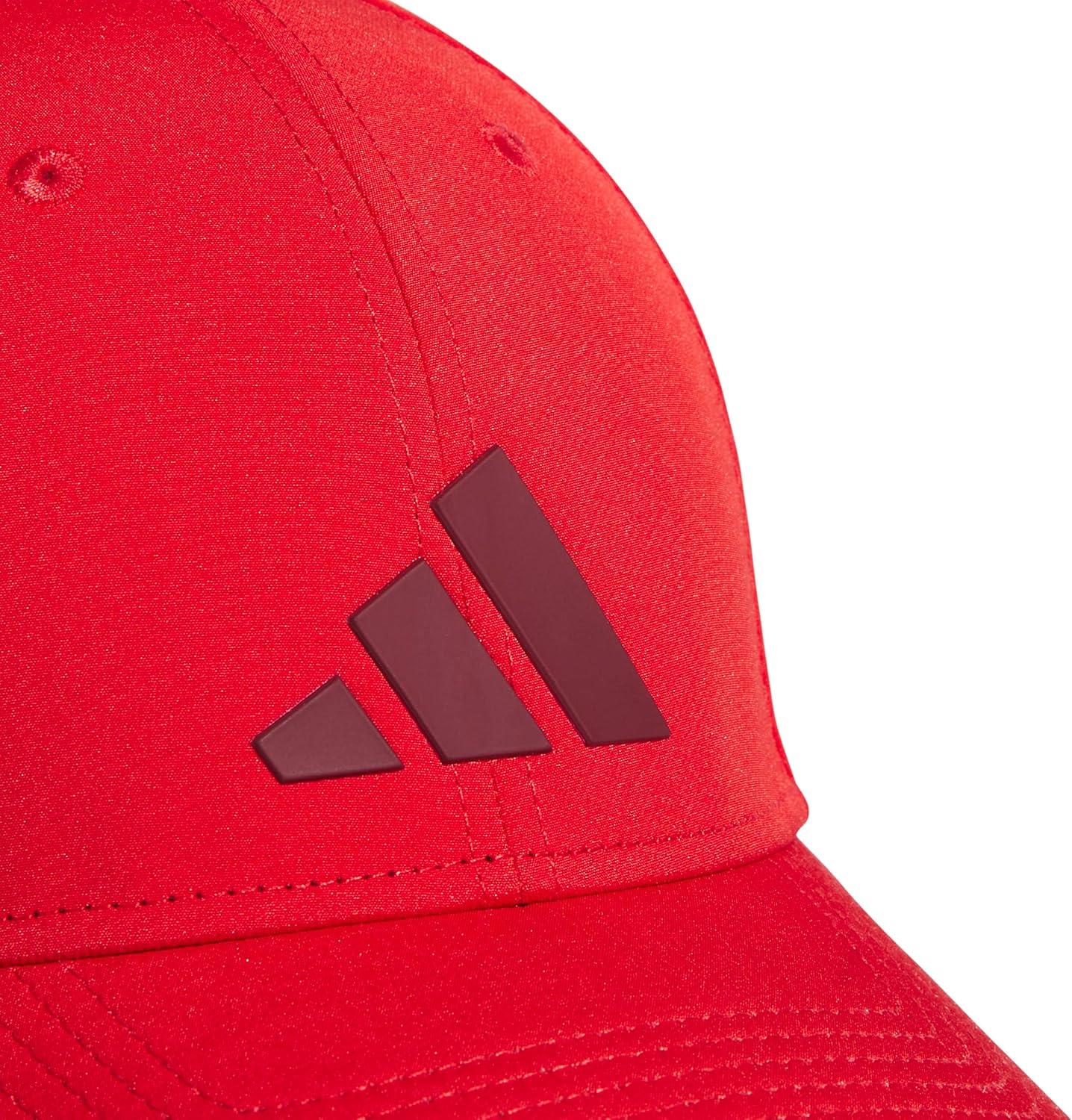 imageadidas Mens Gameday Stretch Fit Baseball CapBetter ScarletShadow Red