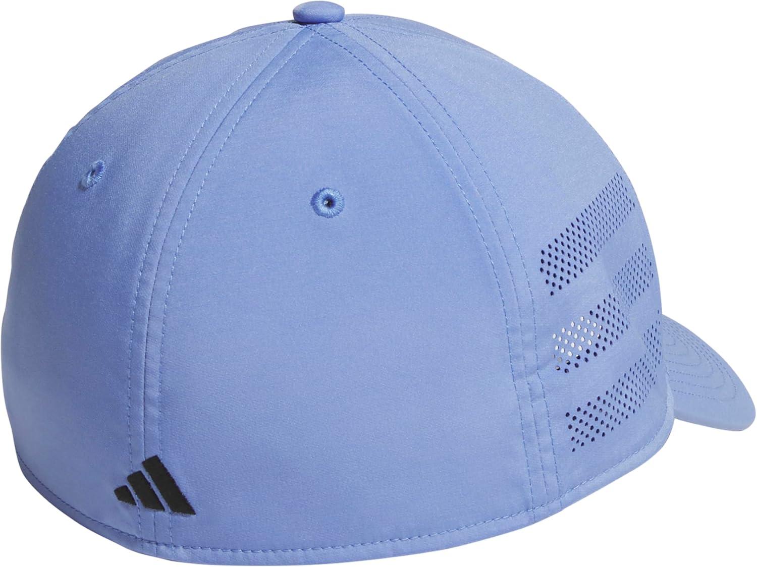 imageadidas Mens Gameday Stretch Fit Baseball CapBlue FusionBlack