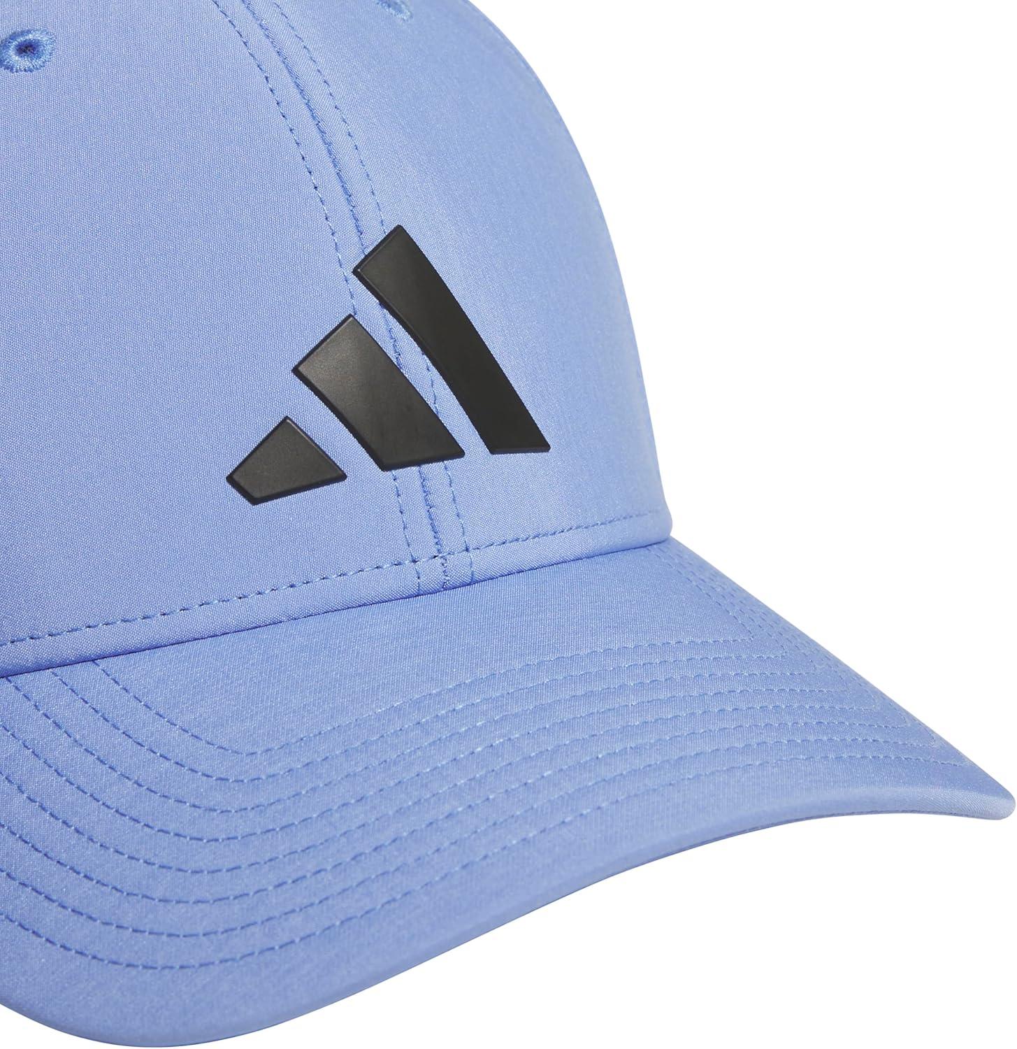 imageadidas Mens Gameday Stretch Fit Baseball CapBlue FusionBlack