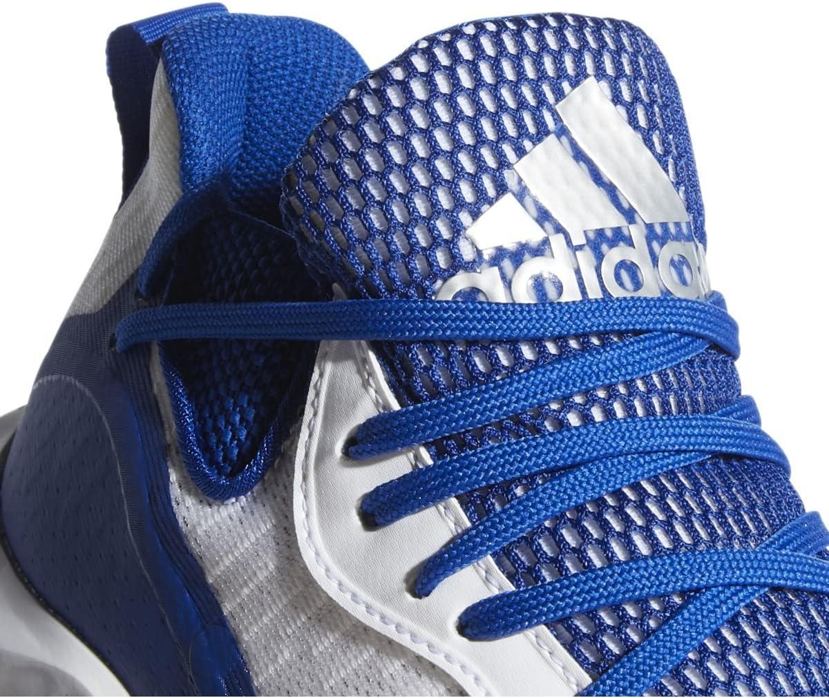 imageadidas Mens Icon V Bounce Cleats Baseball ShoeRoyal CollegiatSilver MetallicWhite