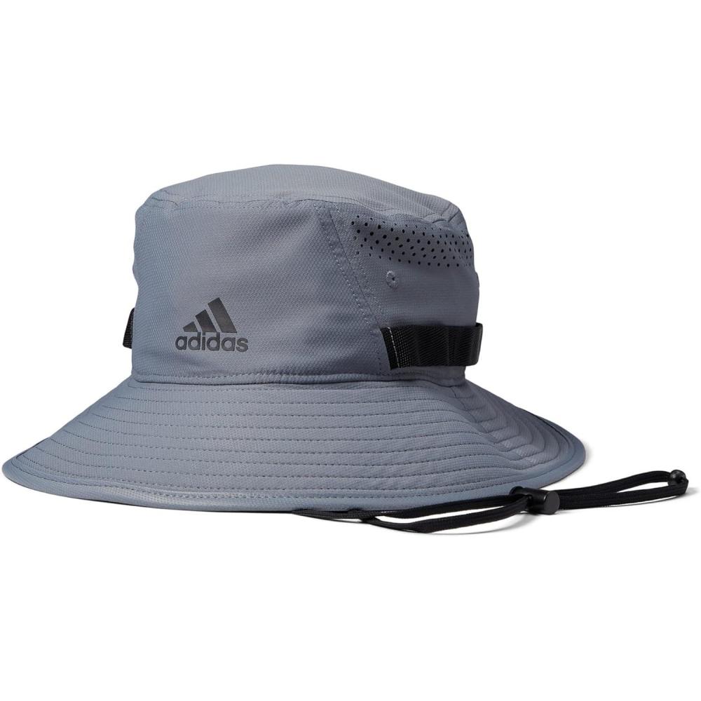imageAdidas Mens Victory Bucket Hat for Men  Athletic Sun Cap for OutdoorsGreyBlack40